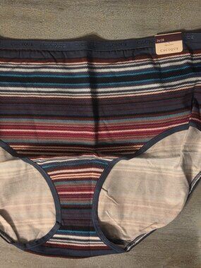 Striped Cacique Panties, Plus Size 26/28 NWT